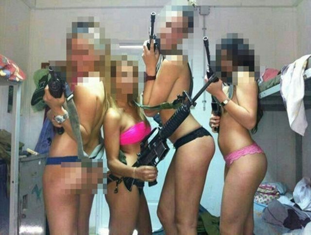 Девушки из вооруженных сил Израиля