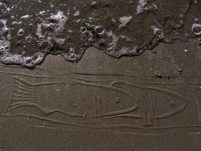 Песчаные принты Ahmad Nadalian (16 фото)