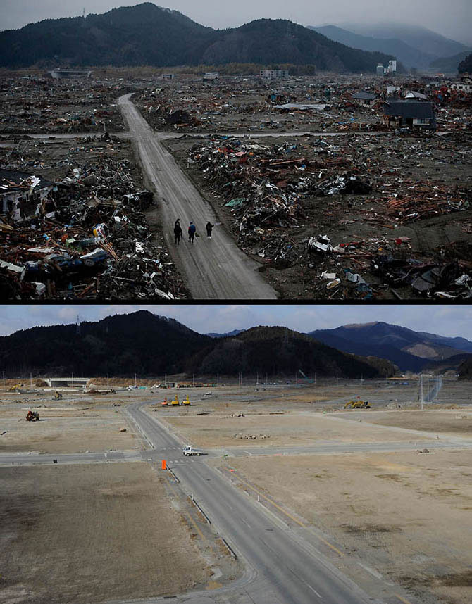 Как Япония восстановилась после землетрясения и цунами