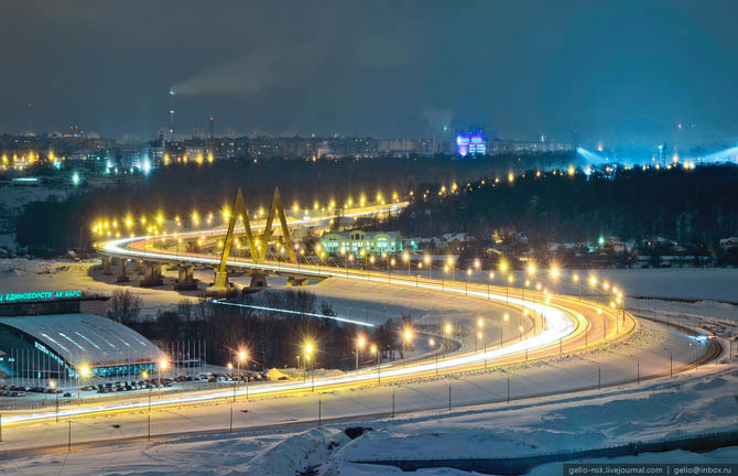 Зимняя Казань с высоты