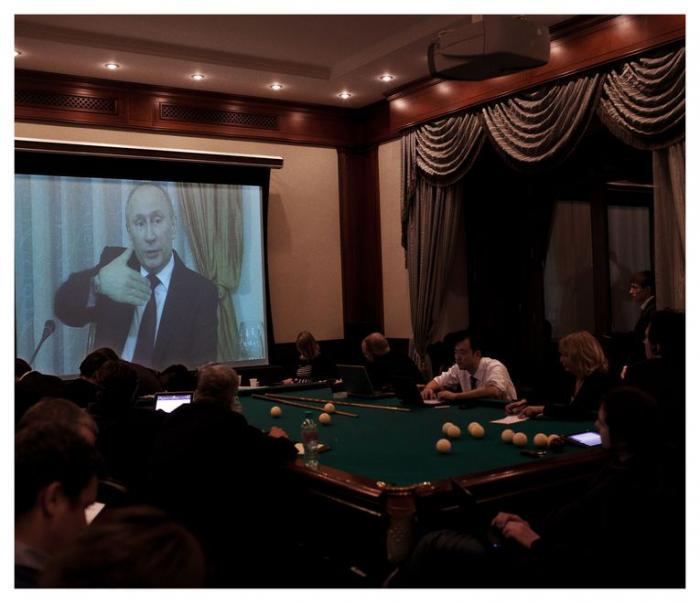 Ужин с Владимиром Путиным (13 фото + текст )