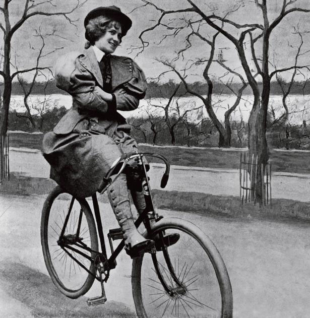 Правила этикета для женщин на велосипеде