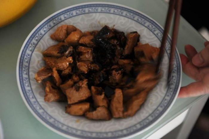 Поддельная китайское мясо (10 фото)