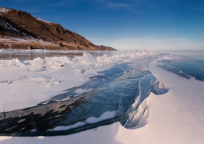 Зимнее путешествие по Байкалу (55 фото+текст)