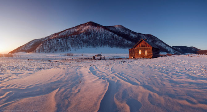 Зимнее путешествие по Байкалу (55 фото+текст)