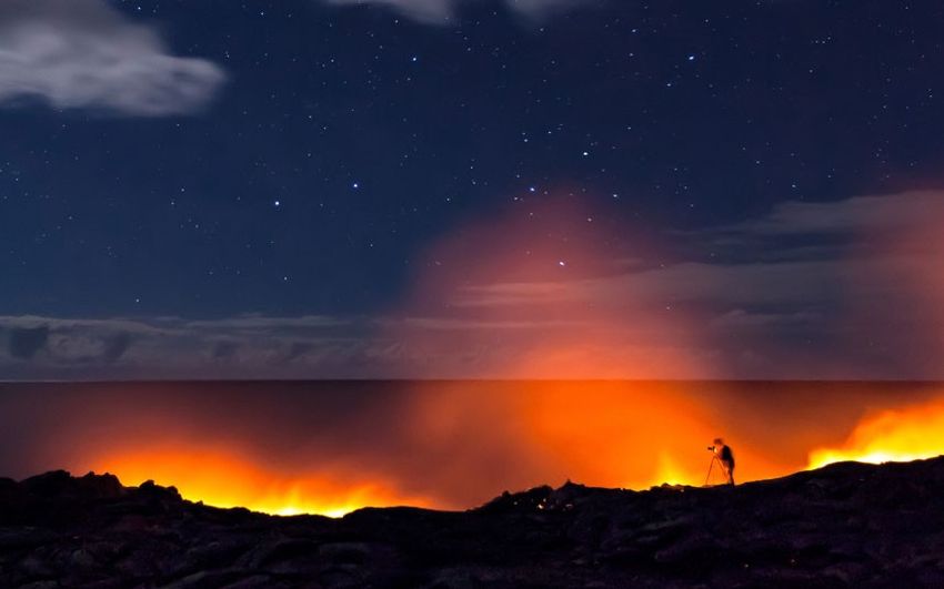 Горячие съемки вулканов (13 фото)