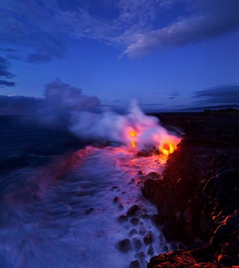 Горячие съемки вулканов (13 фото)
