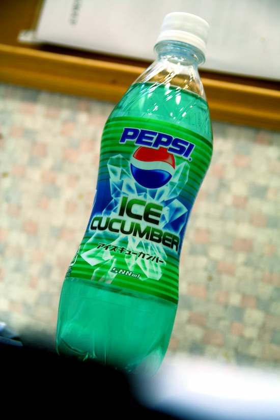 Существует Pepsi со вкусом огурца (4 фото + текст)