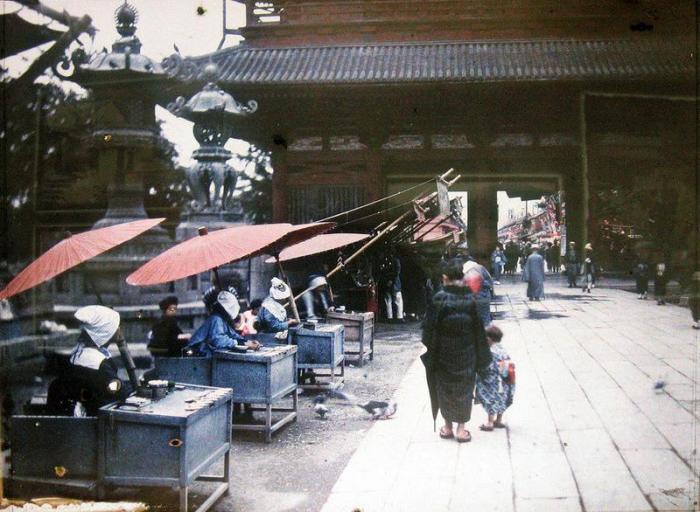 Первые цветные фотографии Японии (16 фото)