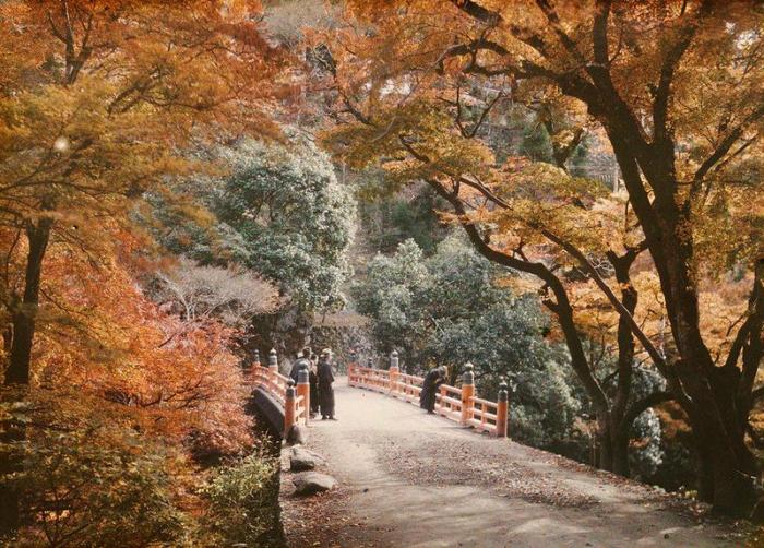Первые цветные фотографии Японии (16 фото)