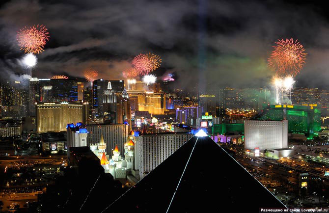 Встреча Нового года 2012 по всему миру (34 фото)