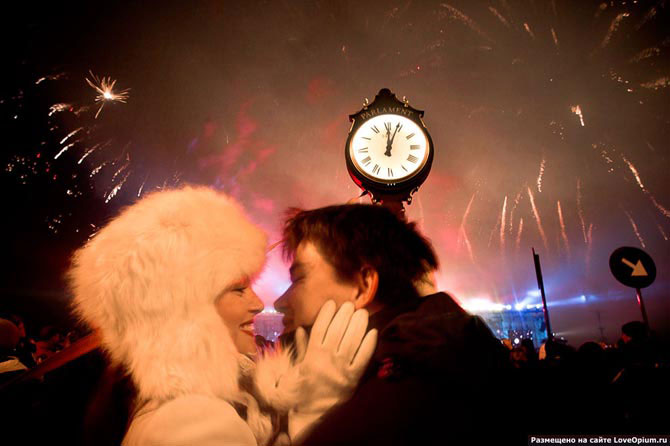 Встреча Нового года 2012 по всему миру (34 фото)