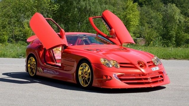 Mercedes-Benz SLR McLaren Red Gold Dream продают за 11 млн.$ (20 фото)