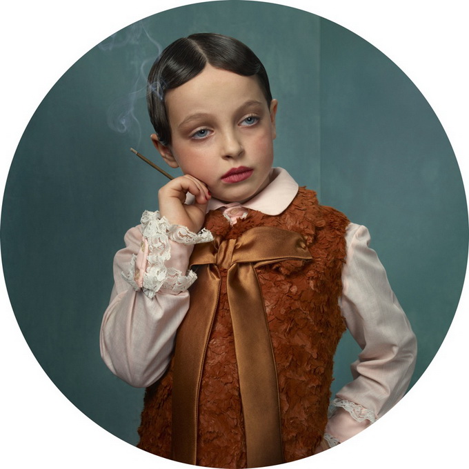 Курящие дети Frieke Janssens (14 фото)