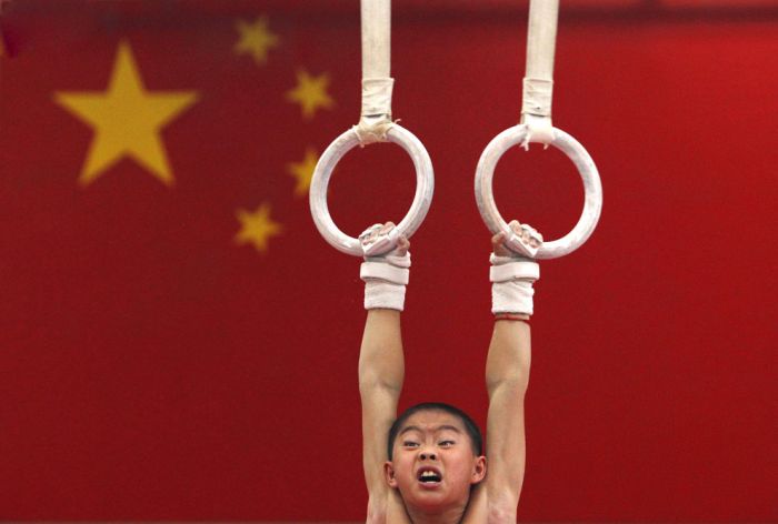 Китайские детишки гимнасты (18 фото)