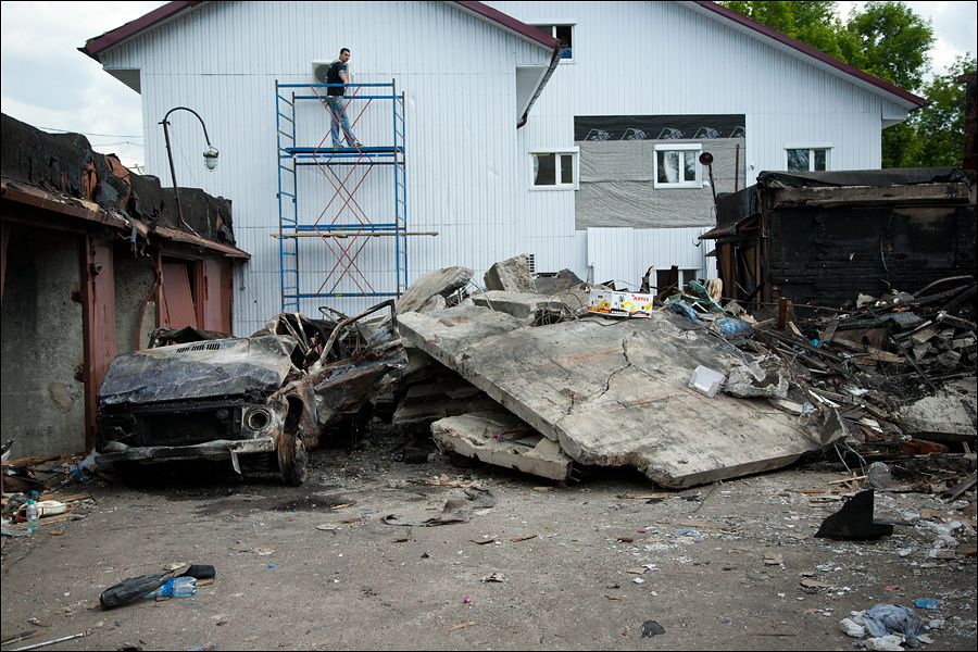 Взрыв метана в гаражах (18 фотографий), photo:14