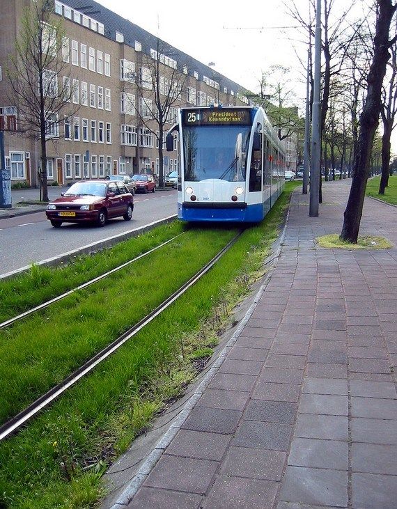 Трава на трамвайных путях (16 фотографий), photo:3