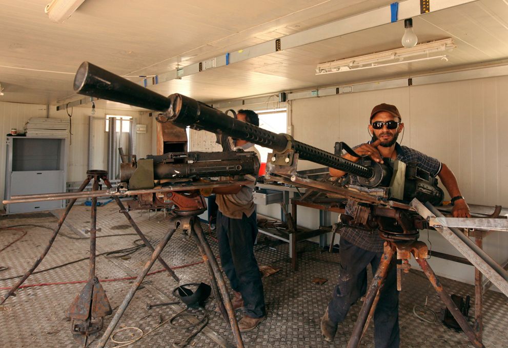 Самодельное оружие ливийских мятежников (34 фотографии), photo:22