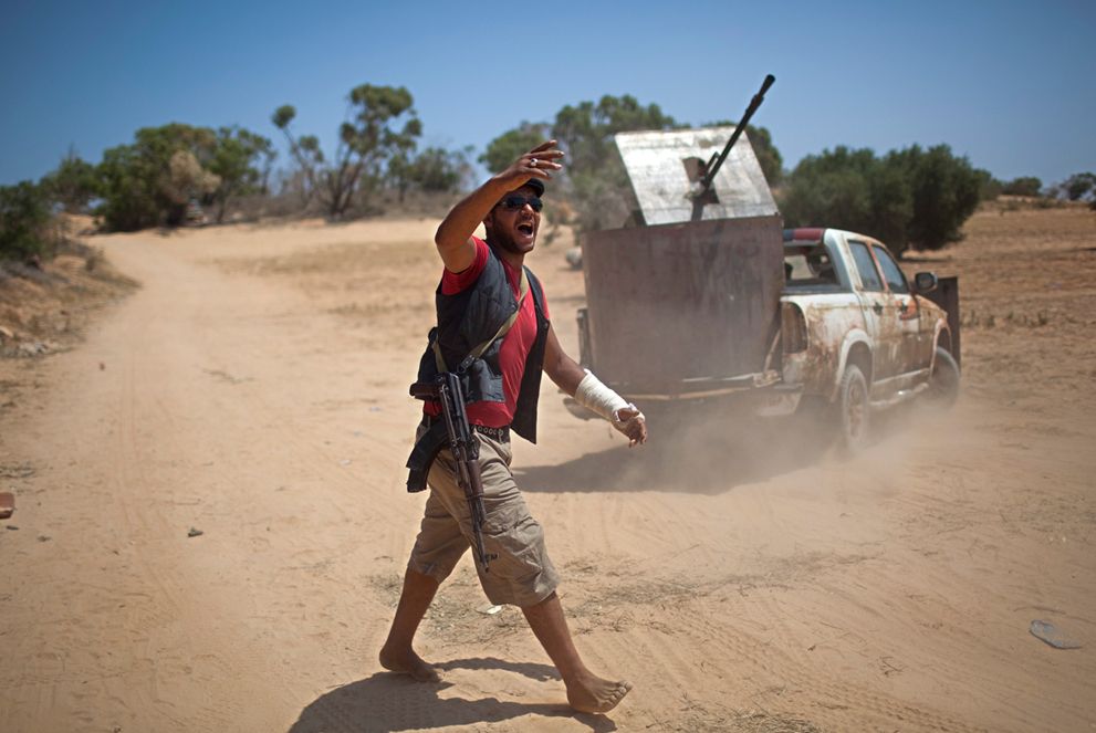 Самодельное оружие ливийских мятежников (34 фотографии), photo:24