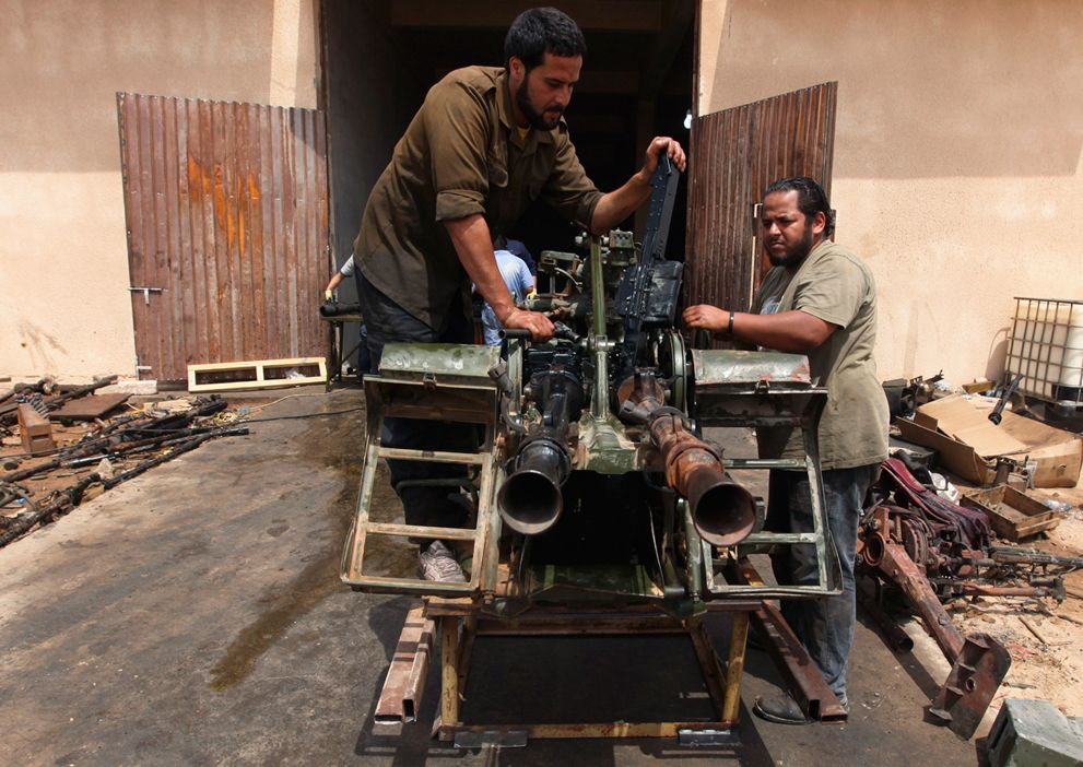 Самодельное оружие ливийских мятежников (34 фотографии), photo:26