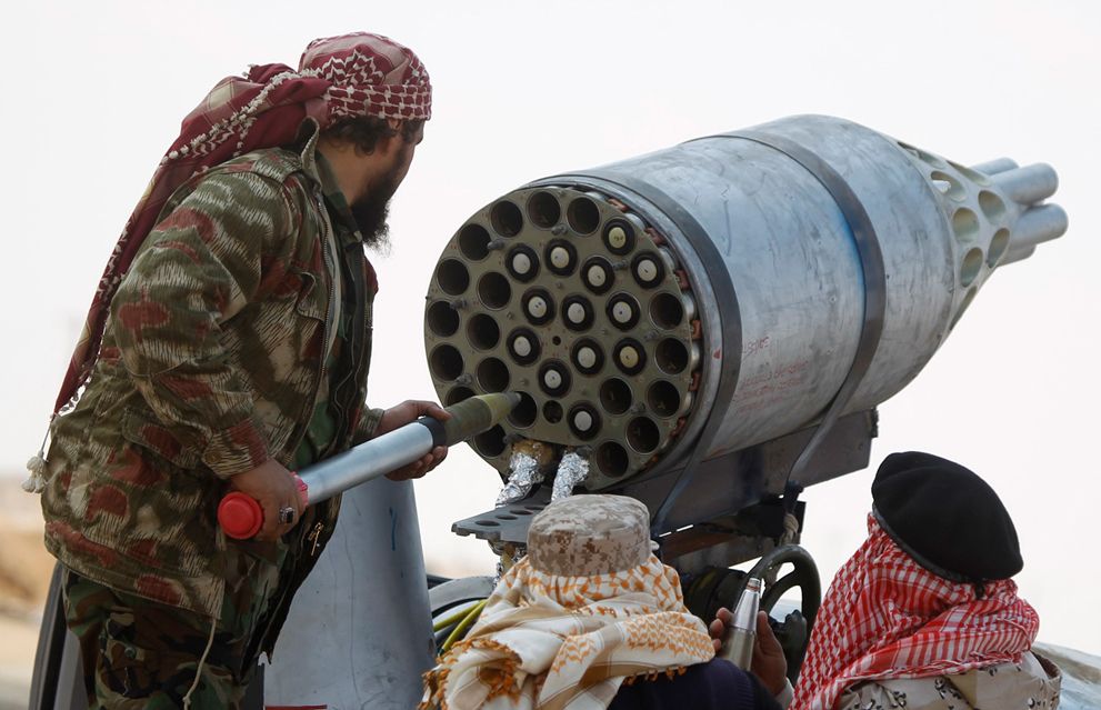 Самодельное оружие ливийских мятежников (34 фотографии), photo:28