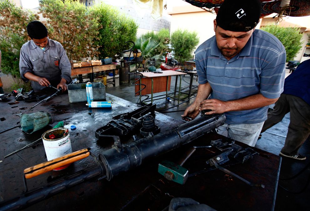Самодельное оружие ливийских мятежников (34 фотографии), photo:31