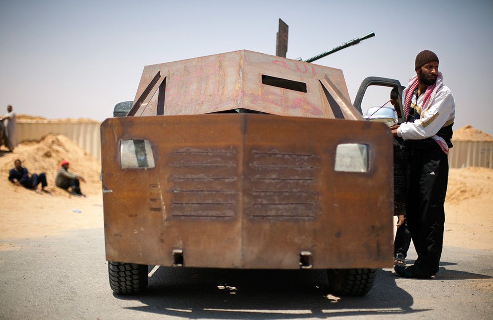 Самодельное оружие ливийских мятежников (34 фотографии), photo:33