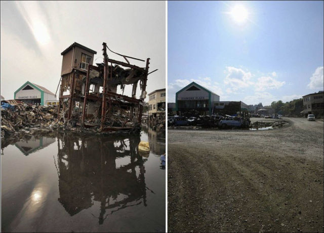Япония восстанавливается после цунами (14 фотографий), photo:2