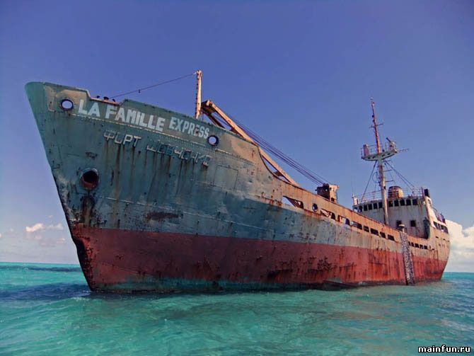 25 брошенных кораблей со всего мира
