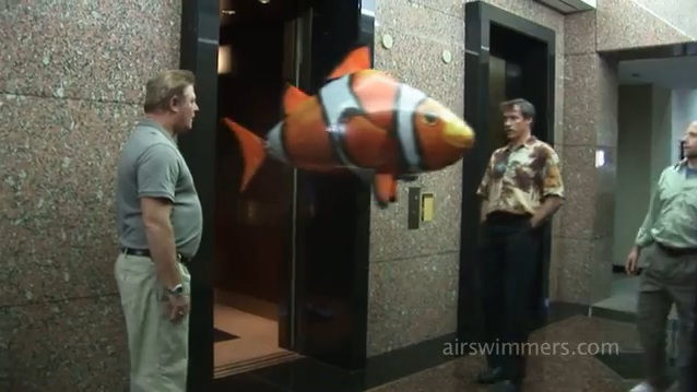 Air Swimmers - Awesome RC Flying Shark and Clownfish!