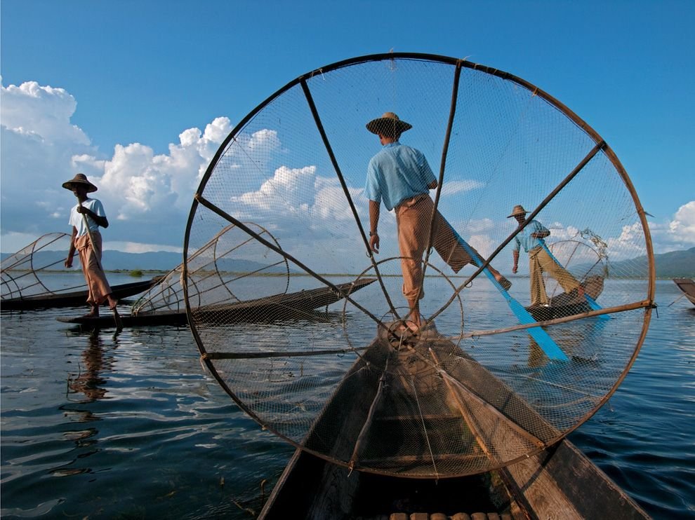 Рыбаки, Мьянма