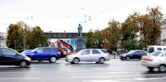 Парковка в Москве (20 фото)