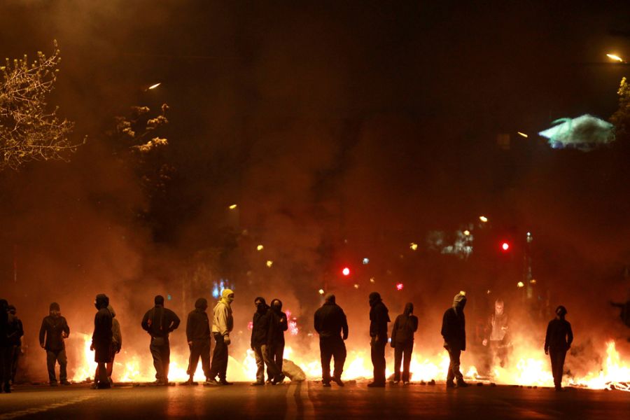 Студенческие протесты в Чили (33 фотографии), photo:33