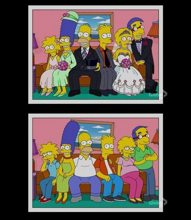 Жизнь Симпсонов в картинках