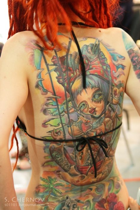Фестиваль татуировки в Санкт Петербурге (25 фото)