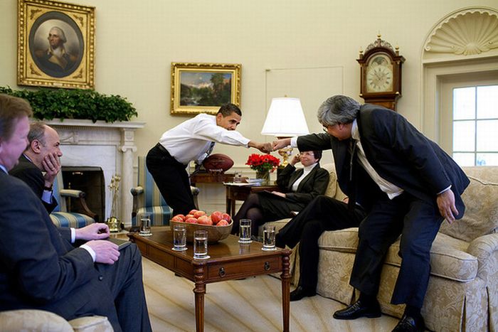 &amp;quot;Дай пять&amp;quot; от Обамы (10 фото)
