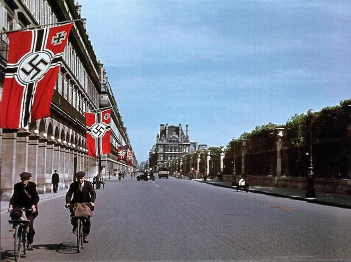 Оккупированный Париж (53 фото)