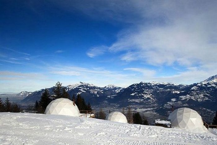 Отели в Альпах (10 фото)