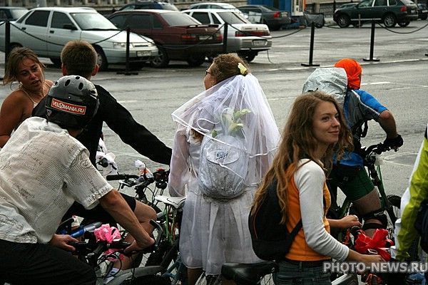 Вело-свадьбы (19 фото)