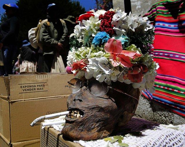 Боливийский фестиваль Черепов (11 фото)