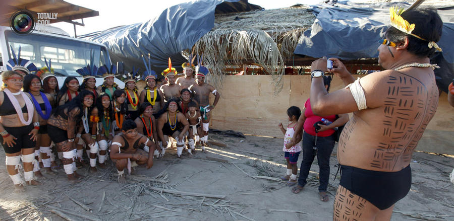 XII спортивные игры коренных народов Бразилии (44 фото)