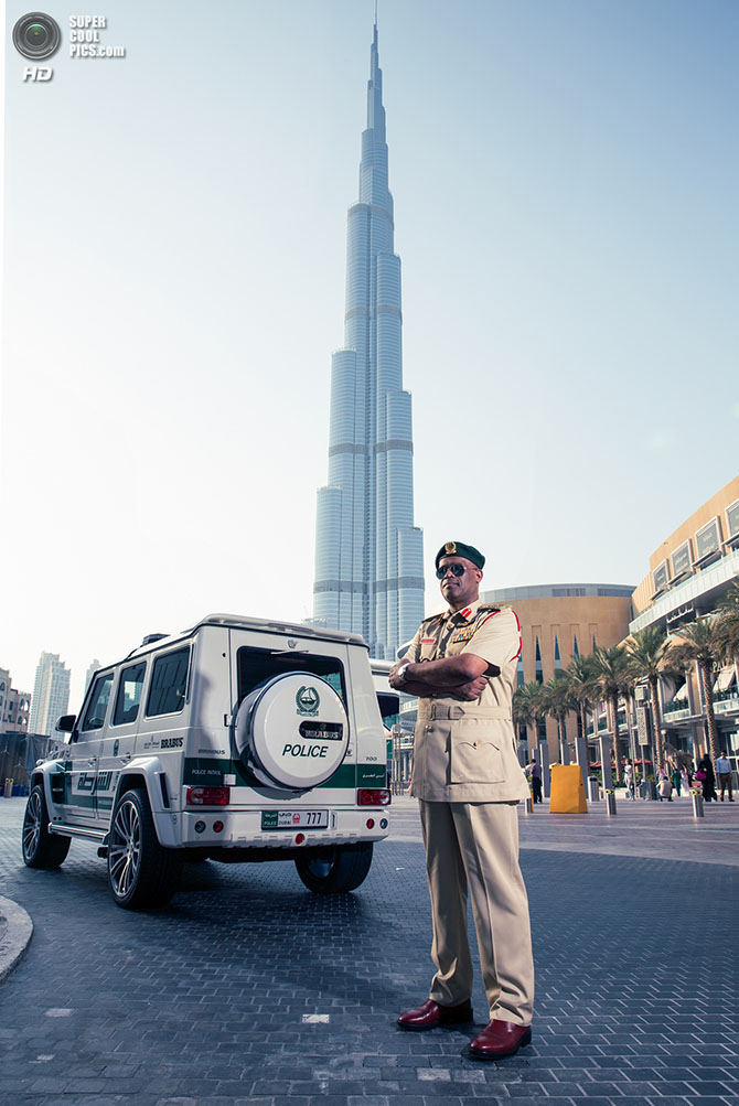 Дубайский полицейский автомобиль от Brabus