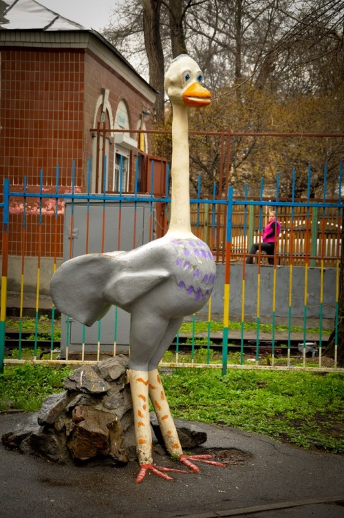 Скульптуры на детских площадках