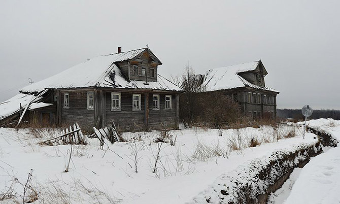 Как выглядят дома Русского Севера