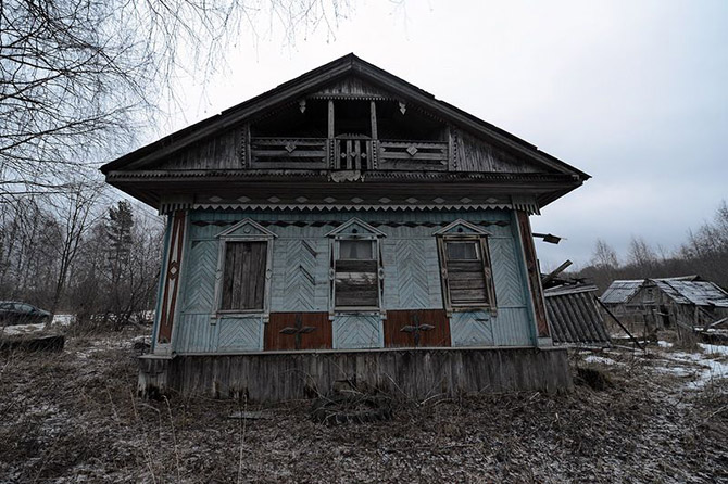 Как выглядят дома Русского Севера