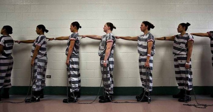 Как живут заключенные девушки в тюрьме США (38 фото)