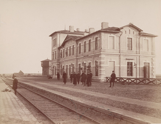Кельце и Варшавско-Венская железная дорога в 1885 году