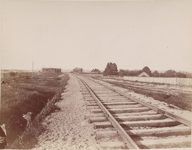 Кельце и Варшавско-Венская железная дорога в 1885 году