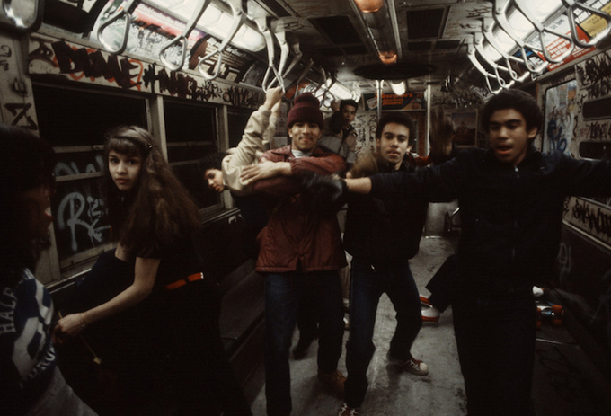 Метро в Нью-Йорке в 80-х