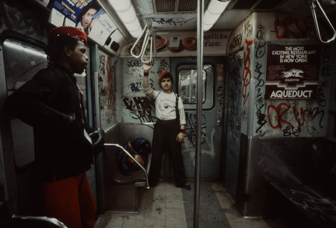 Метро в Нью-Йорке в 80-х